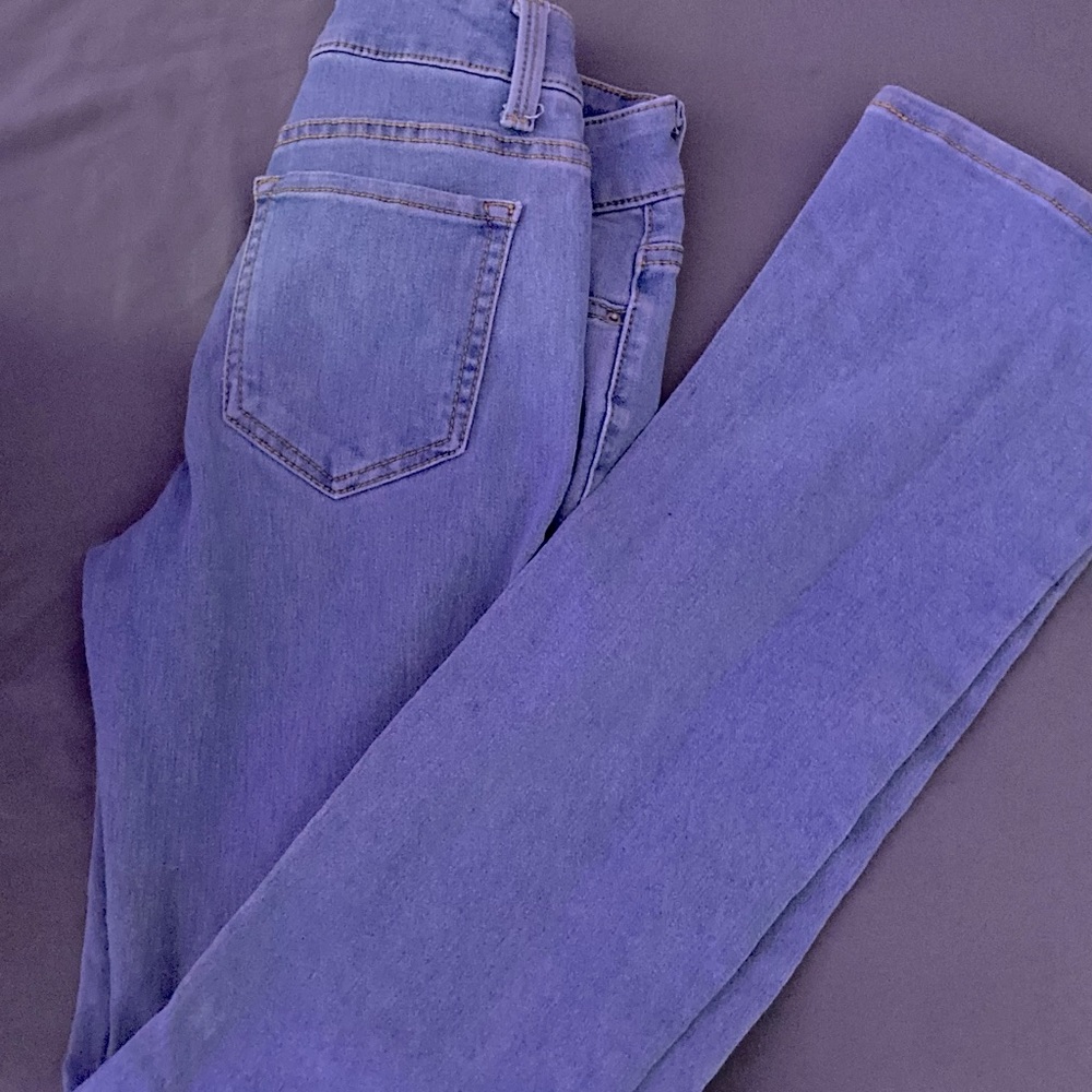 mid rise boot cut jeans